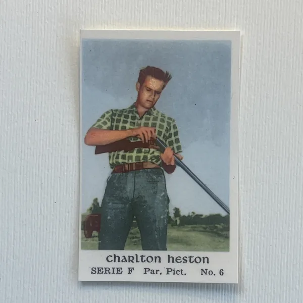 Charlton Heston — Serie F #6