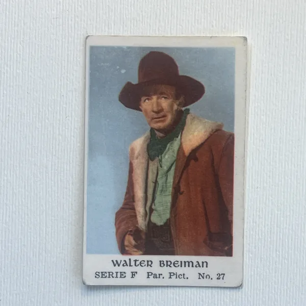 Walter Breiman — Serie F #27