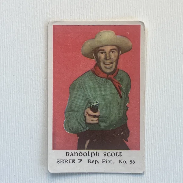 Randolph Scott — Serie F #85