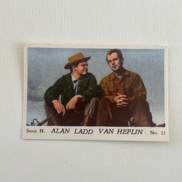 Alan Ladd - Van Heflin — Serie H #22