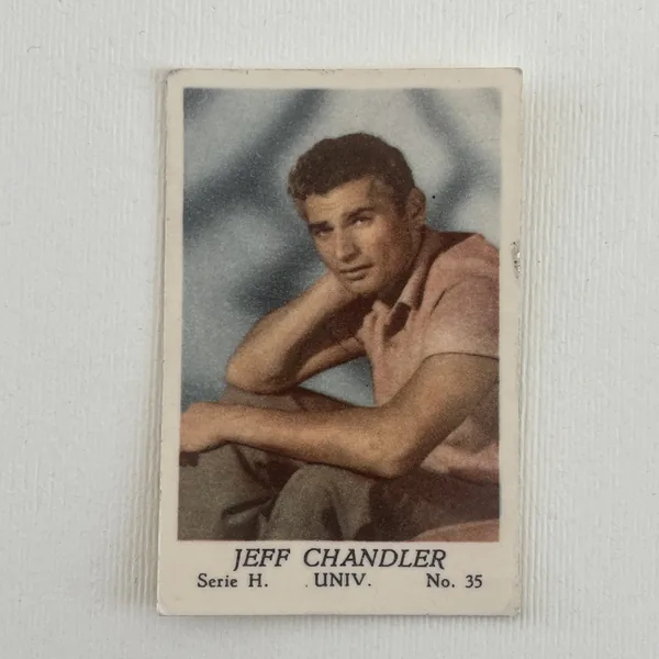 Jeff Chandler — Serie H #35