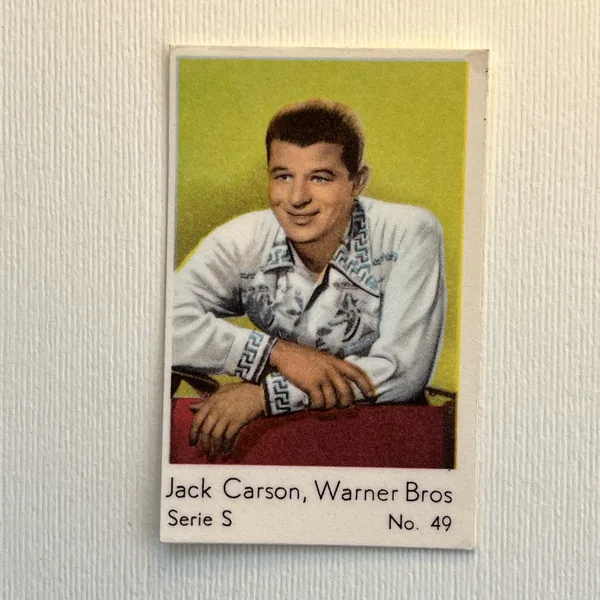 Jack Carson — Serie S #49