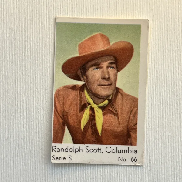 Randolph Scott — Serie S #66
