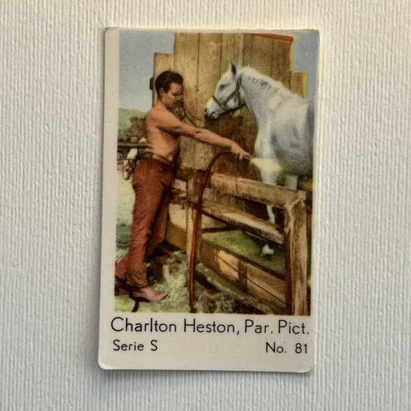 Charlton Heston — Serie S #81