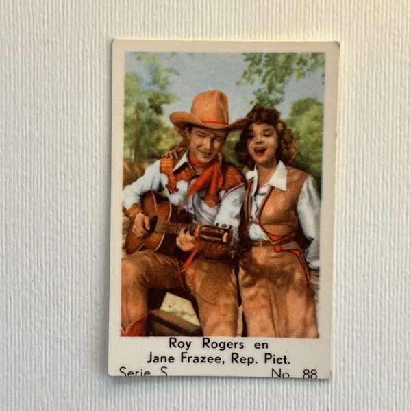 Roy Rogers en Jane Frazee — Serie S #88