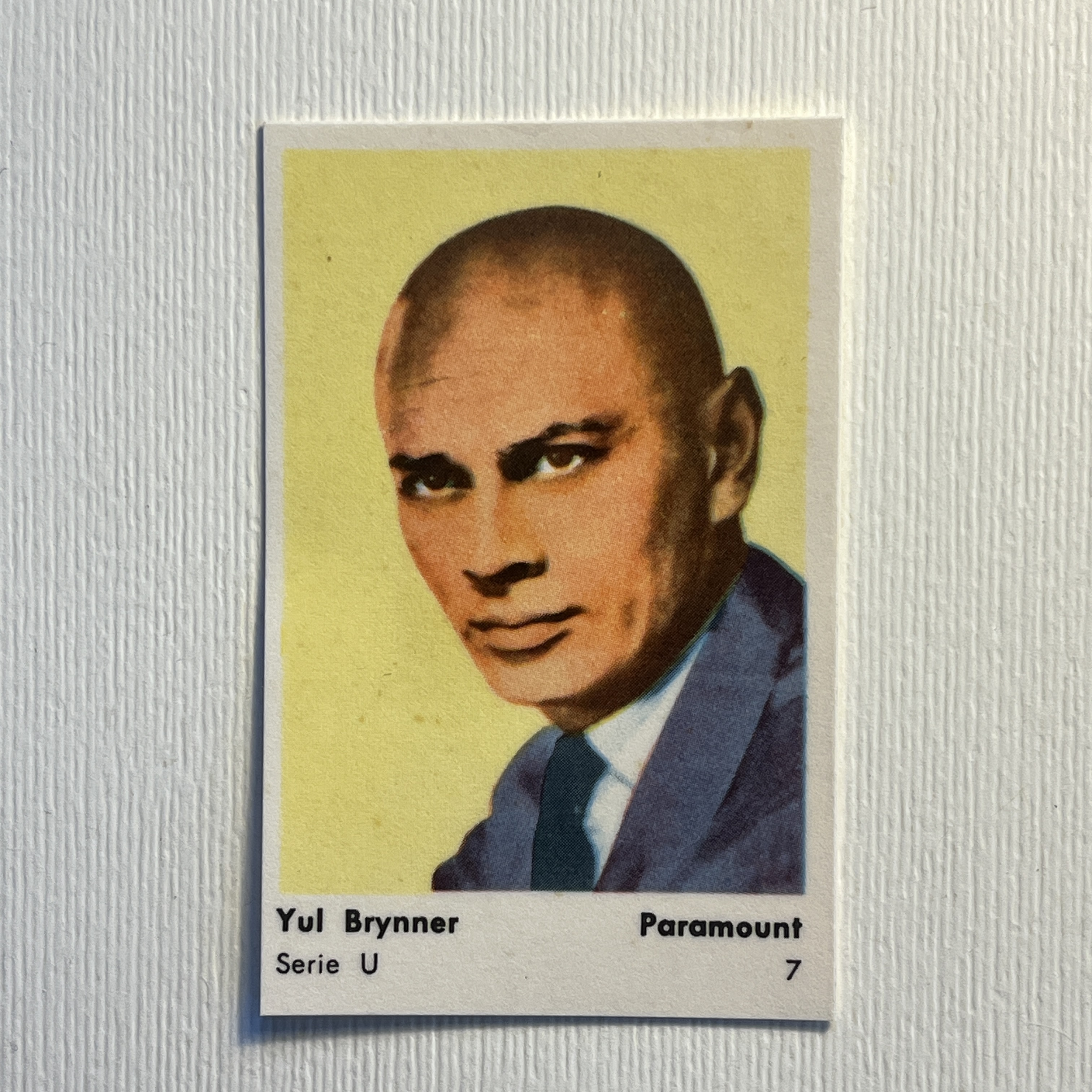 Yul Brynner — Serie U #7
