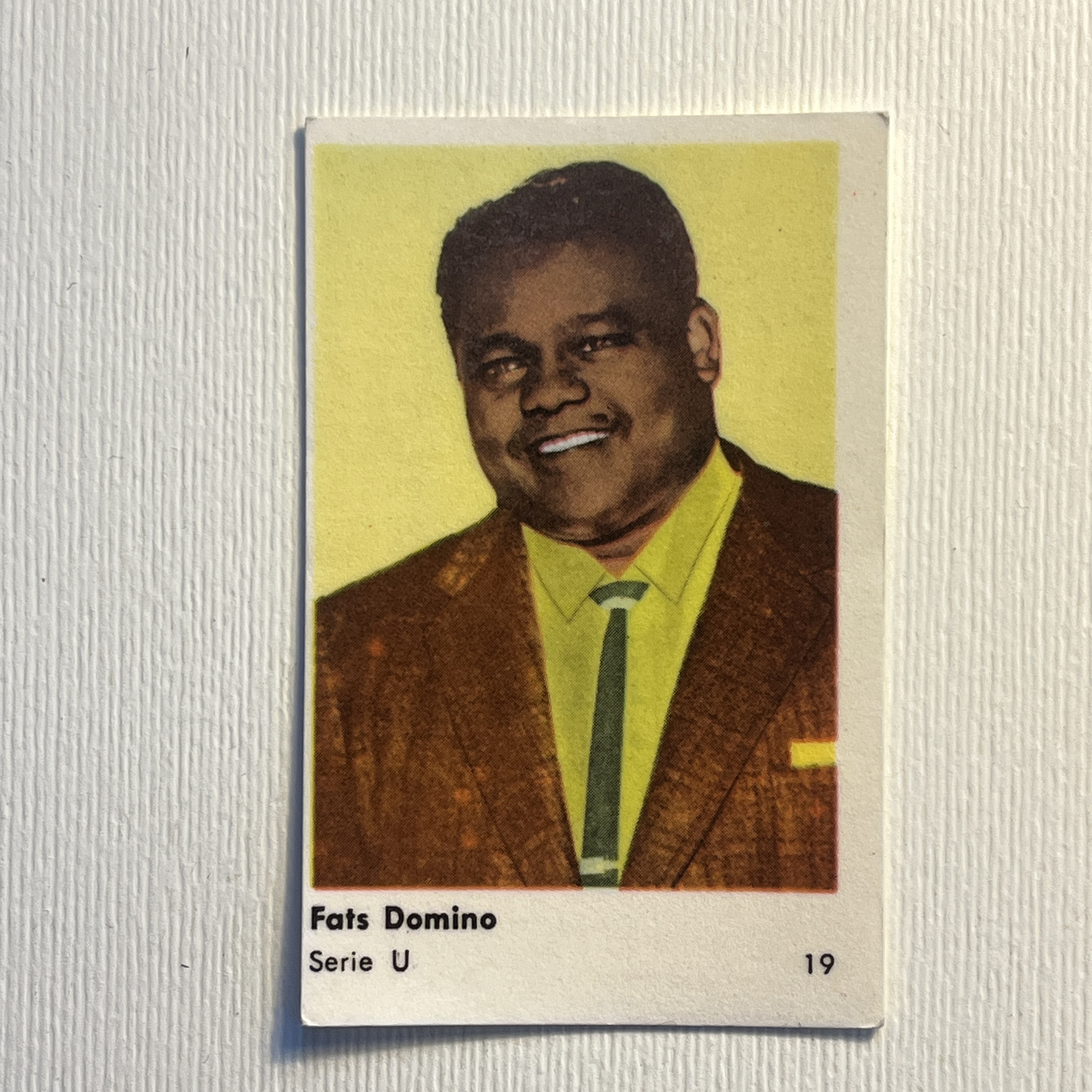 Fats Domino — Serie U #19