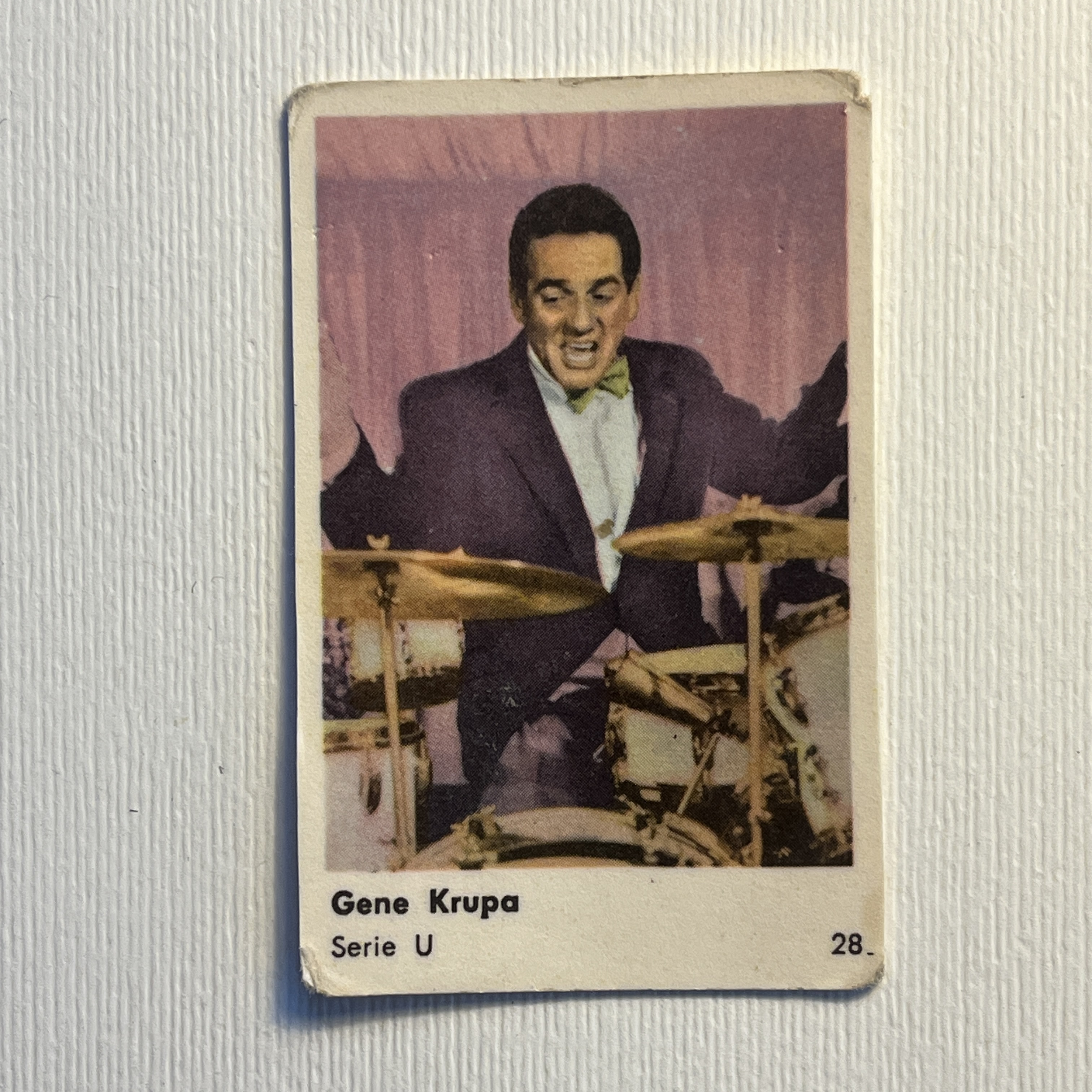 Gene Krupa — Serie U #28