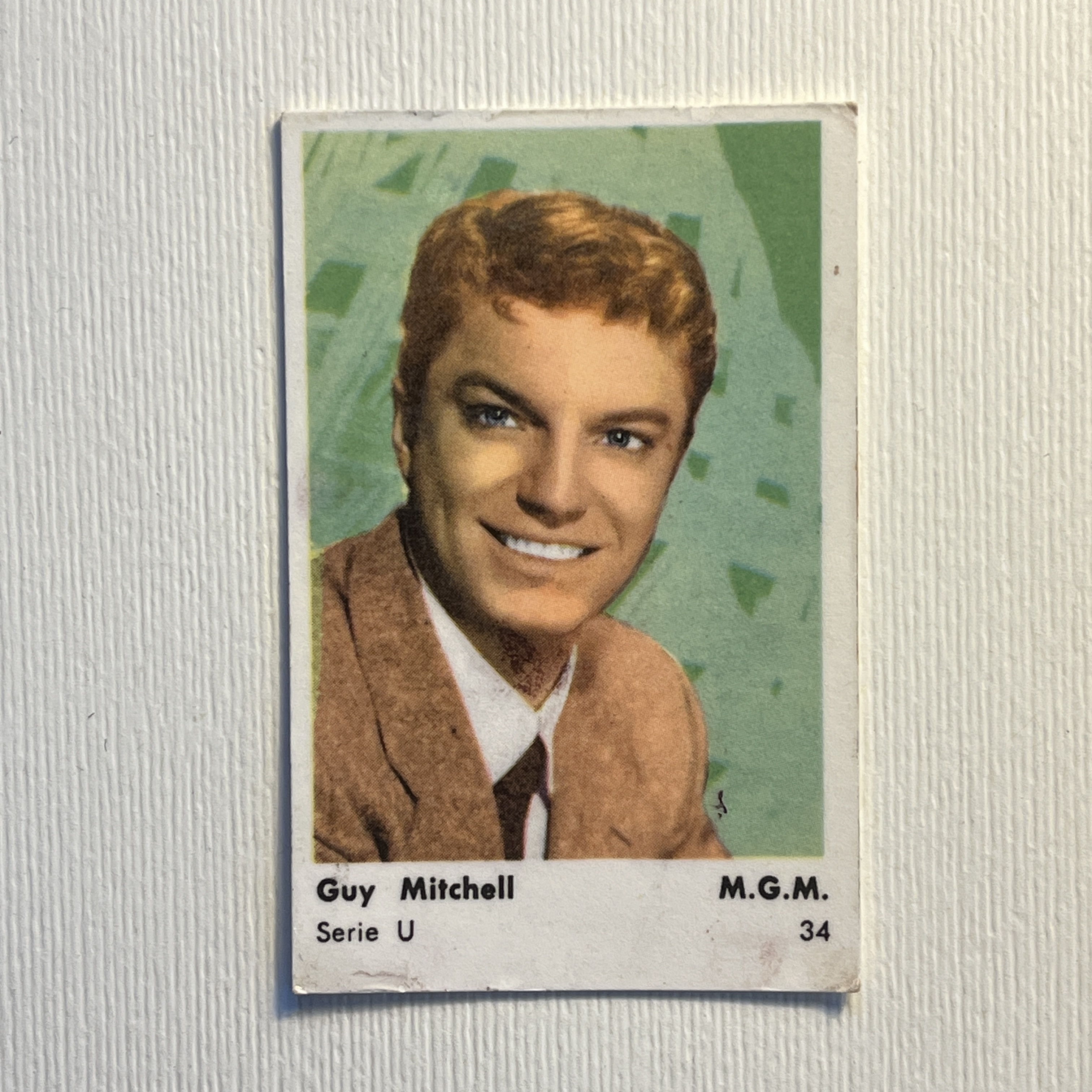 Guy Mitchell — Serie U #34