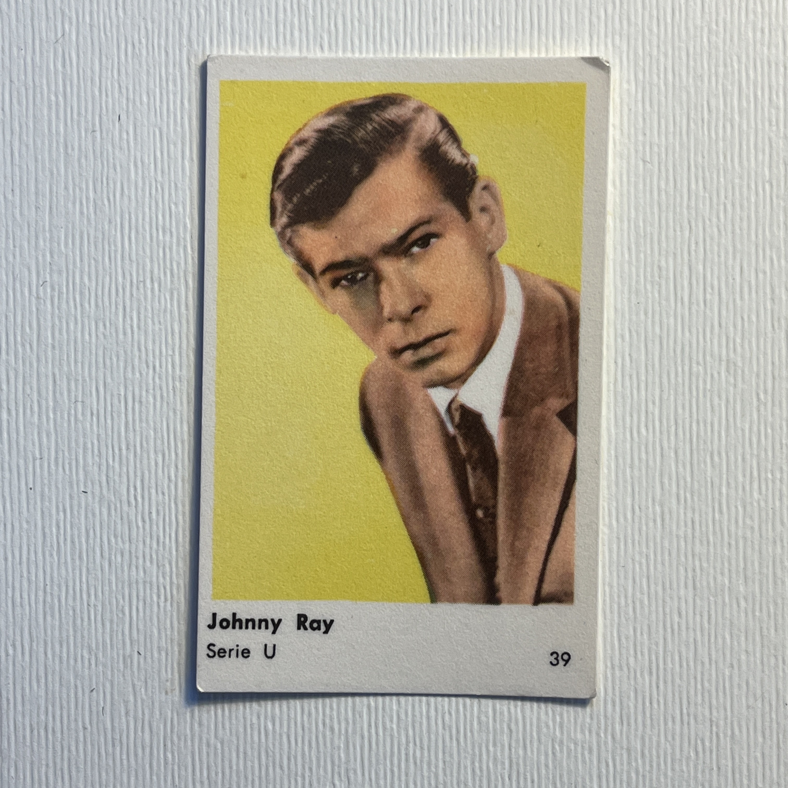 Johnny Ray — Serie U #39