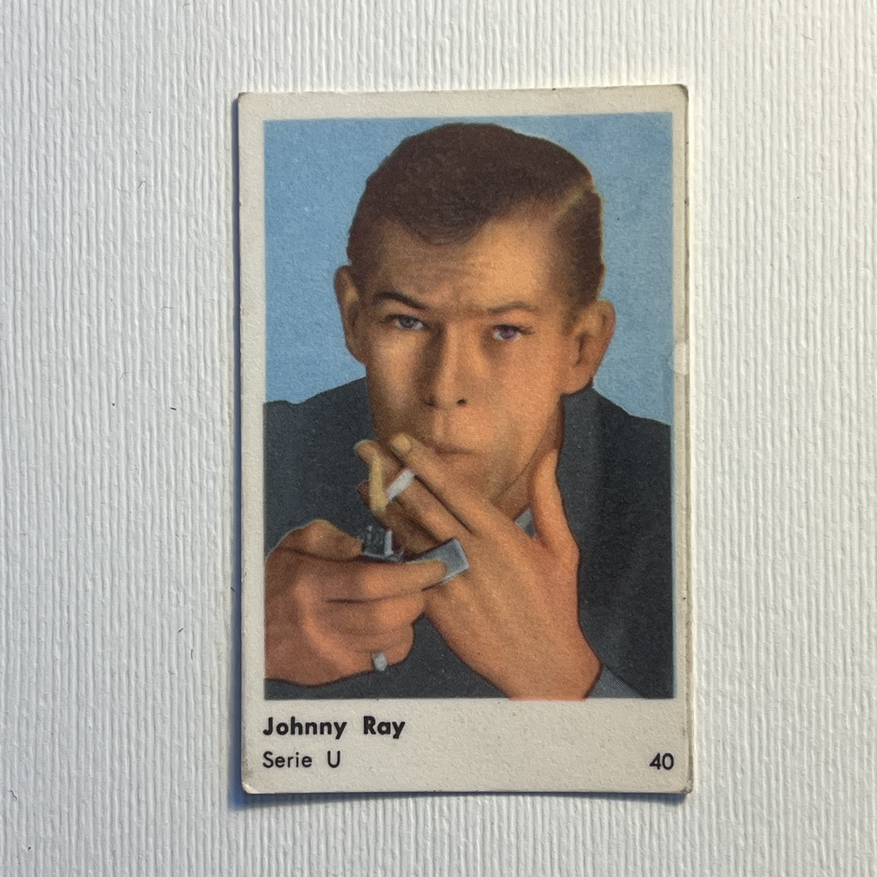Johnny Ray — Serie U #40