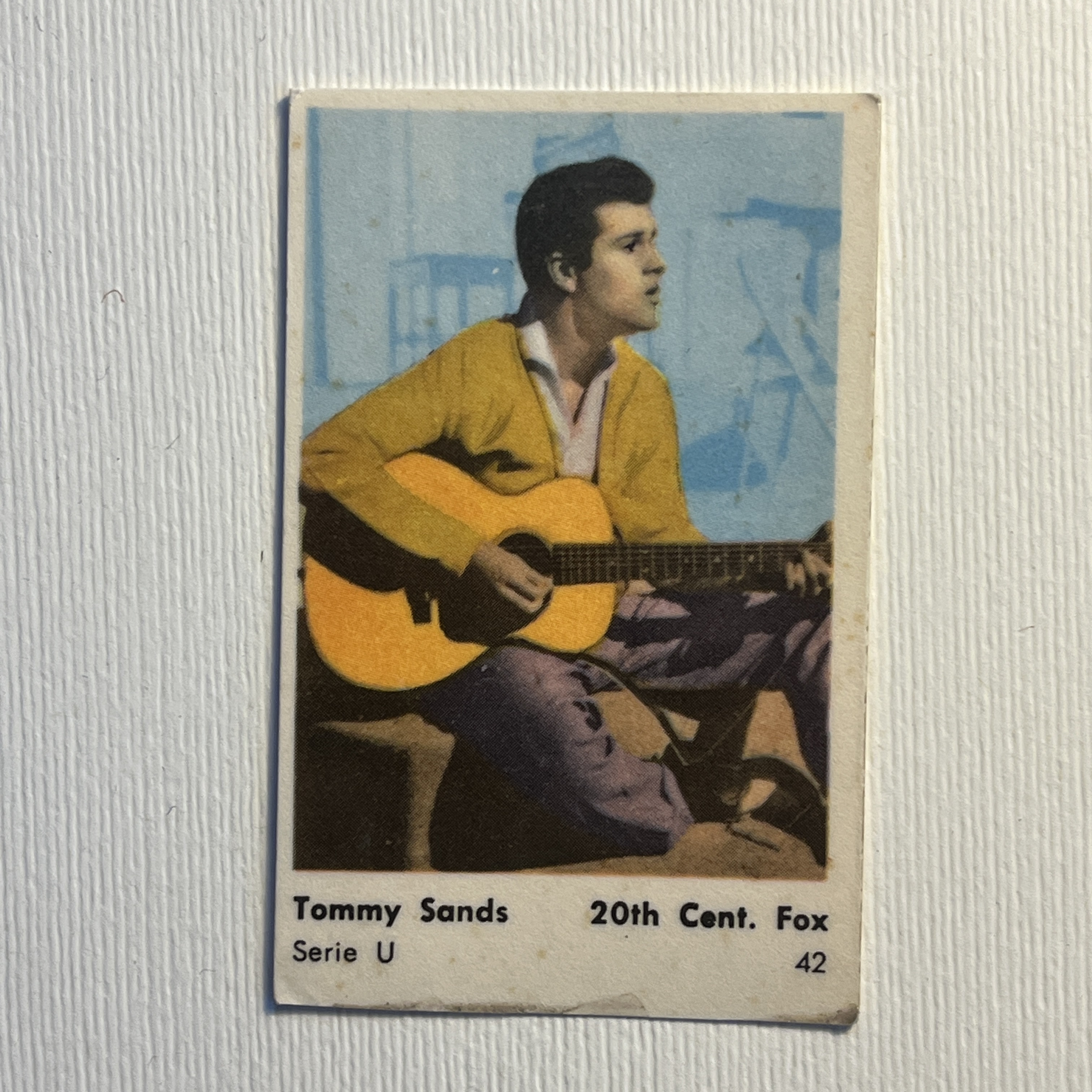 Tommy Sands — Serie U #42