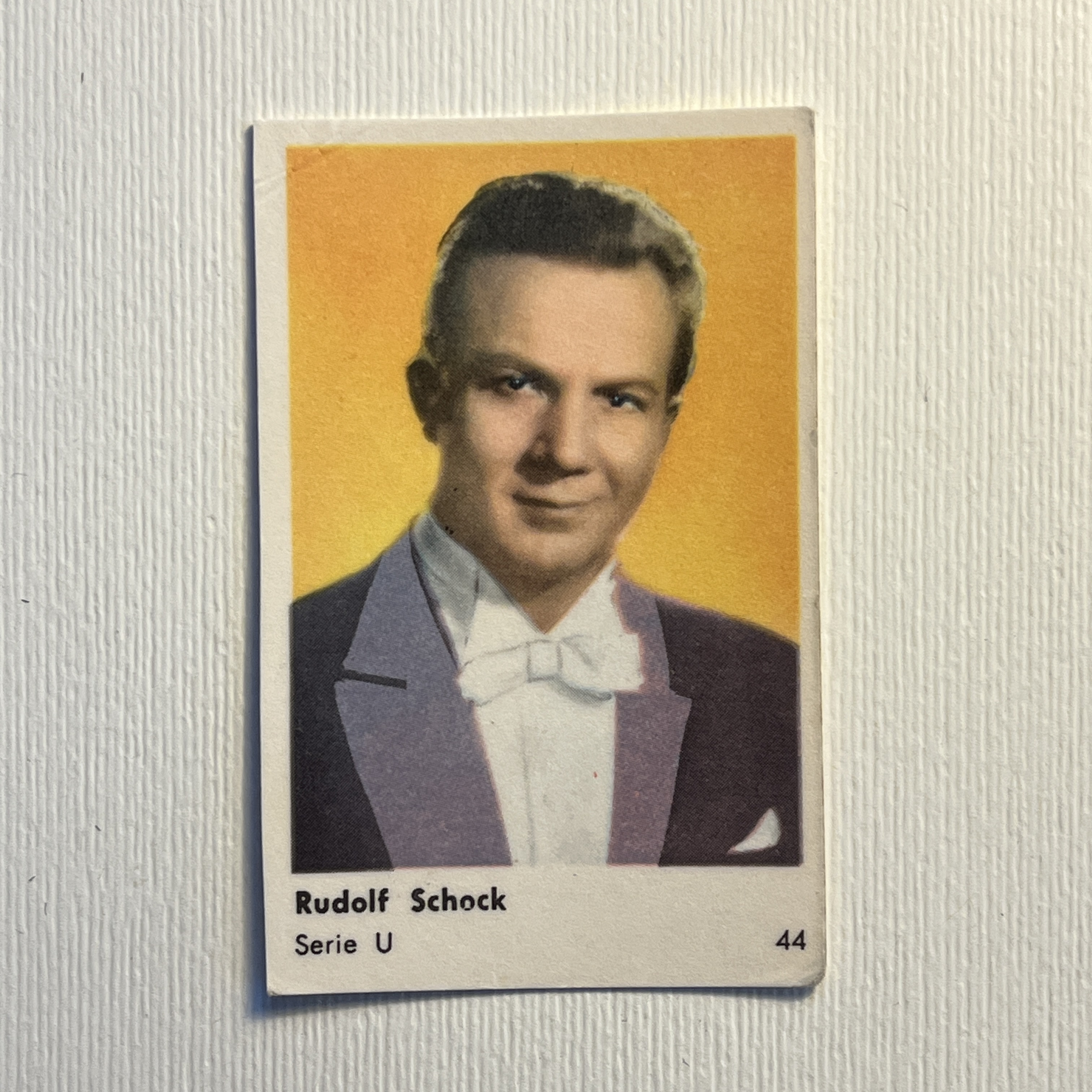 Rudolf Schock — Serie U #44