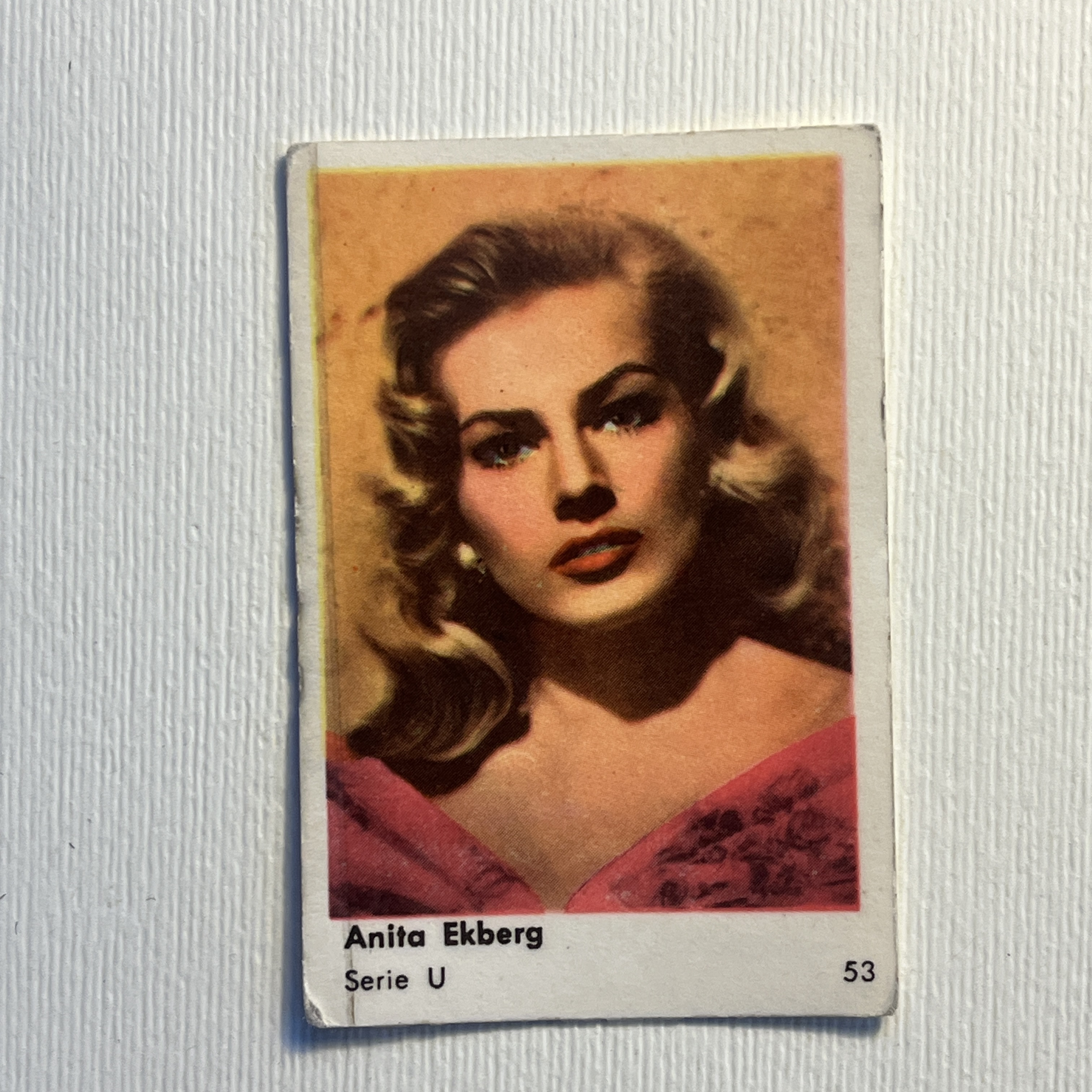 Anita Ekberg — Serie U #53