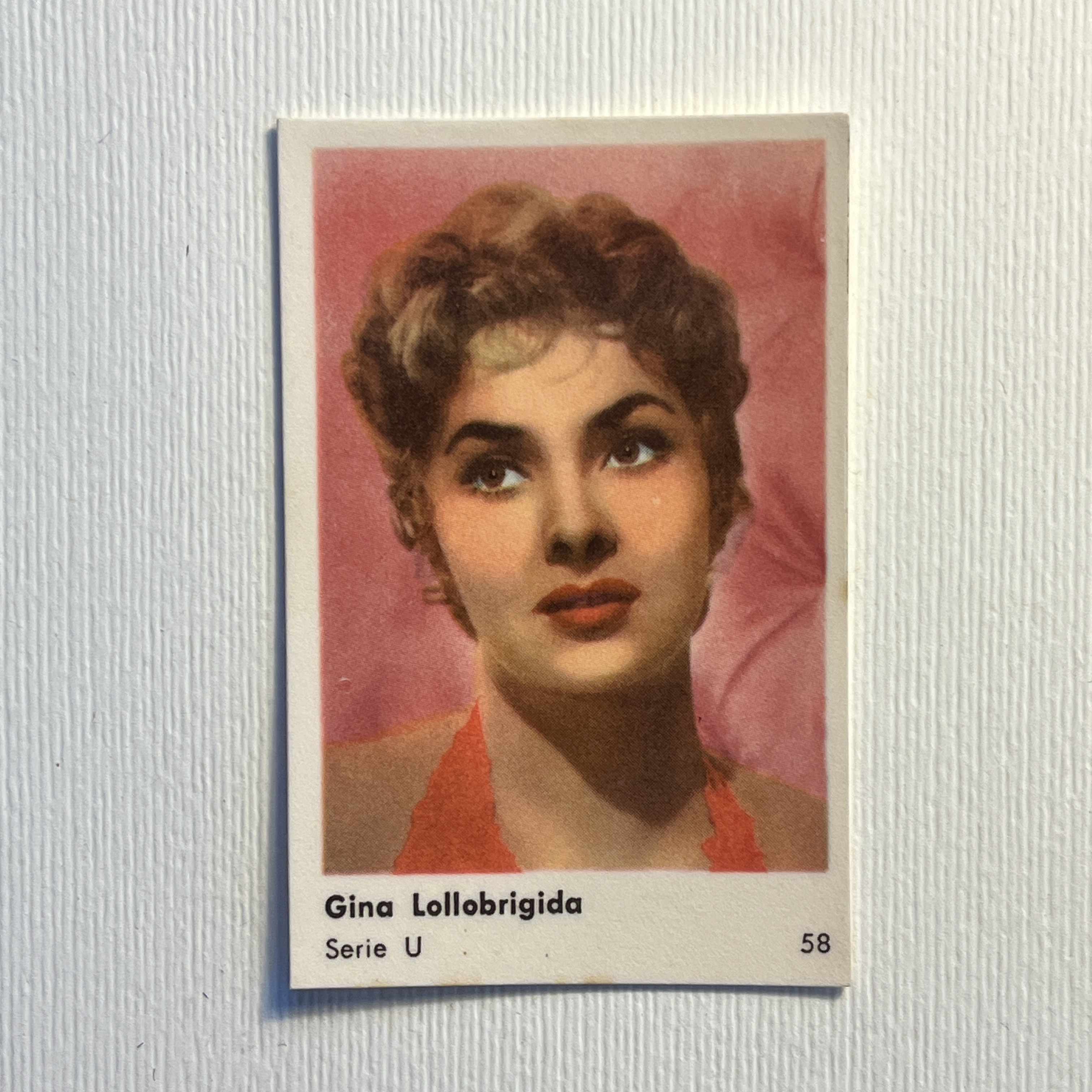 Gina Lollobrigida — Serie U #58