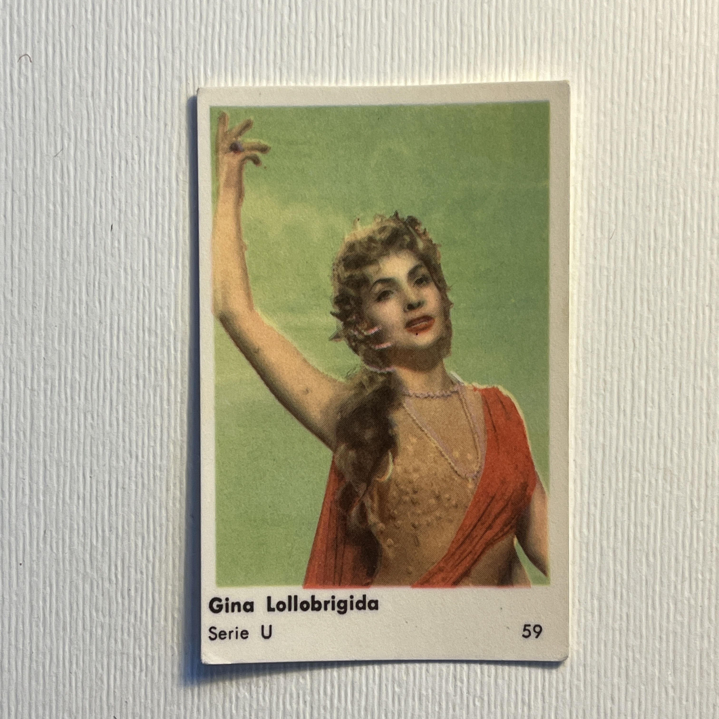 Gina Lollobrigida — Serie U #59