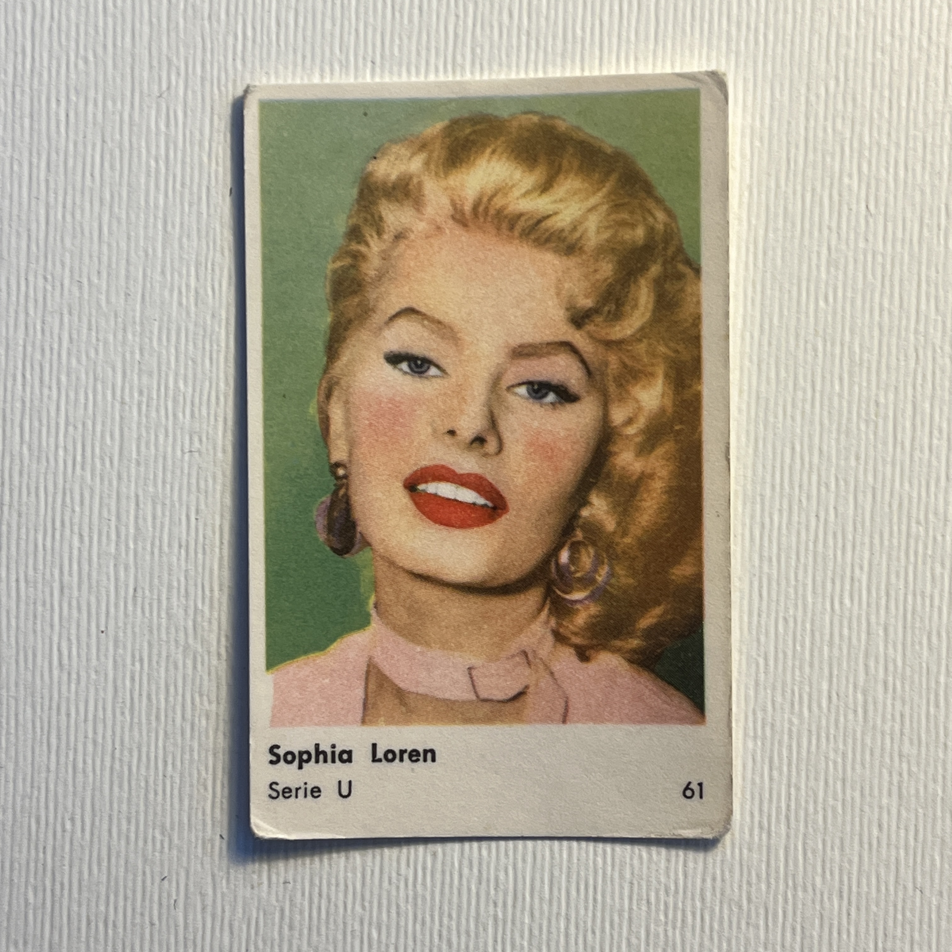 Sophia Loren — Serie U #61