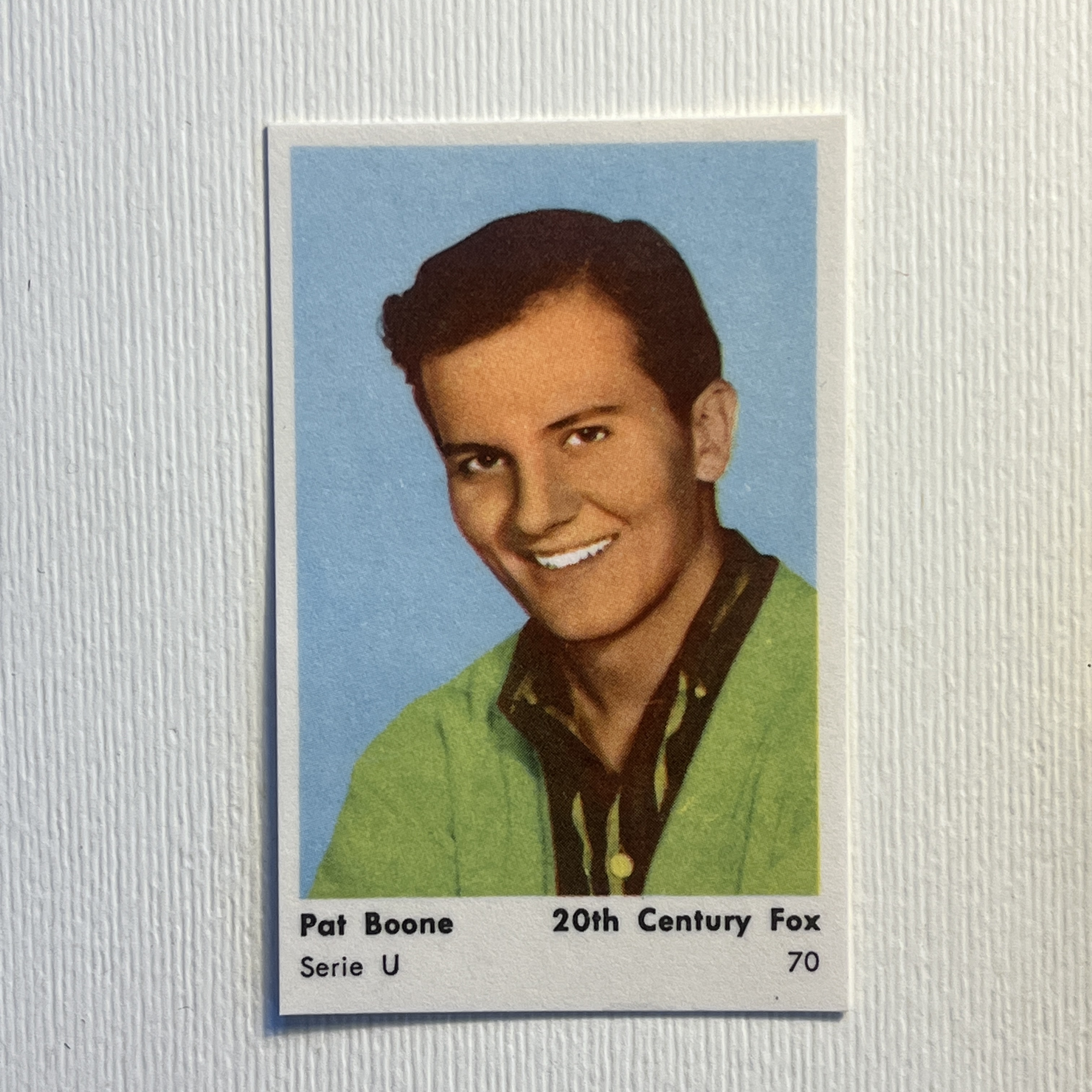 Pat Boone — Serie U #70