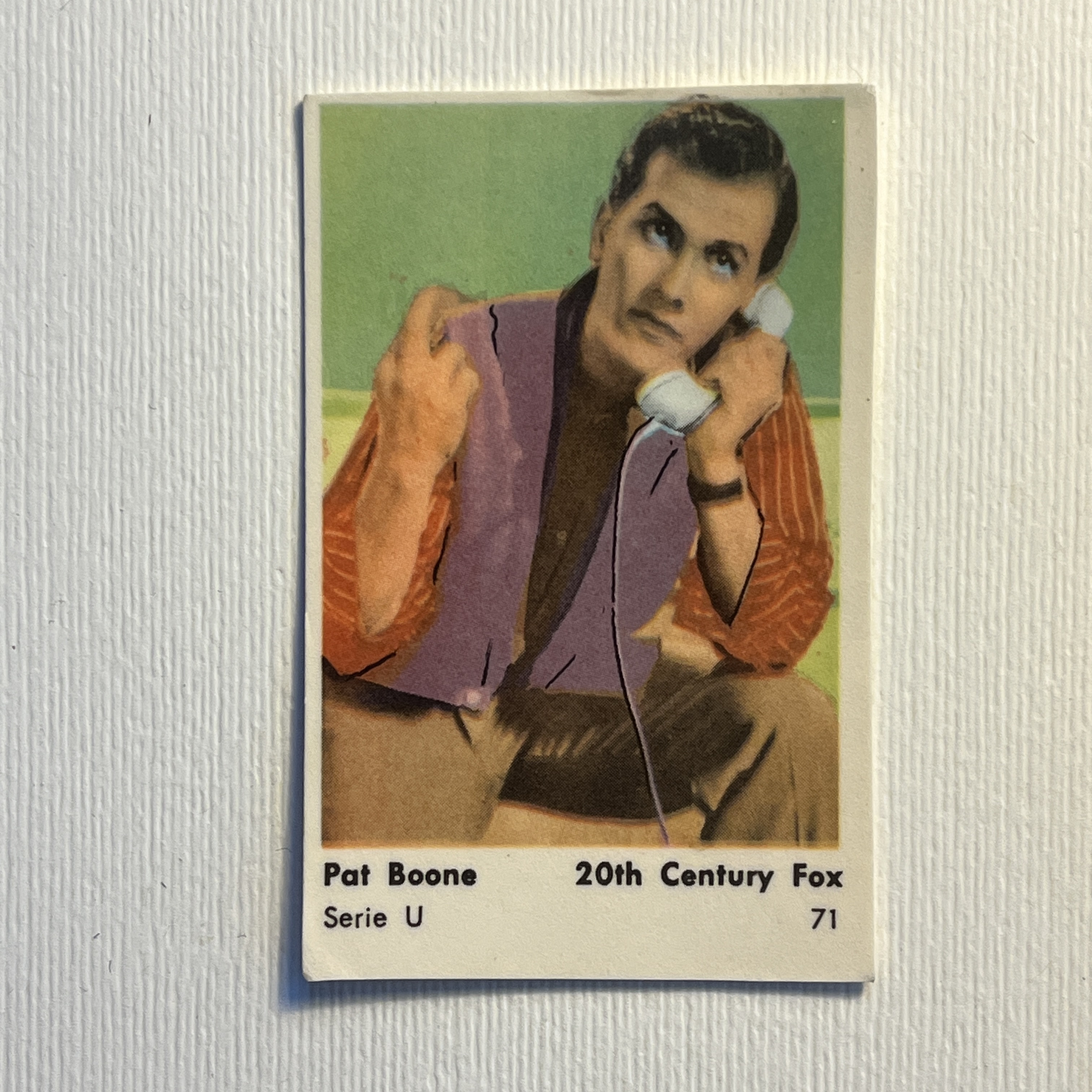 Pat Boone — Serie U #71