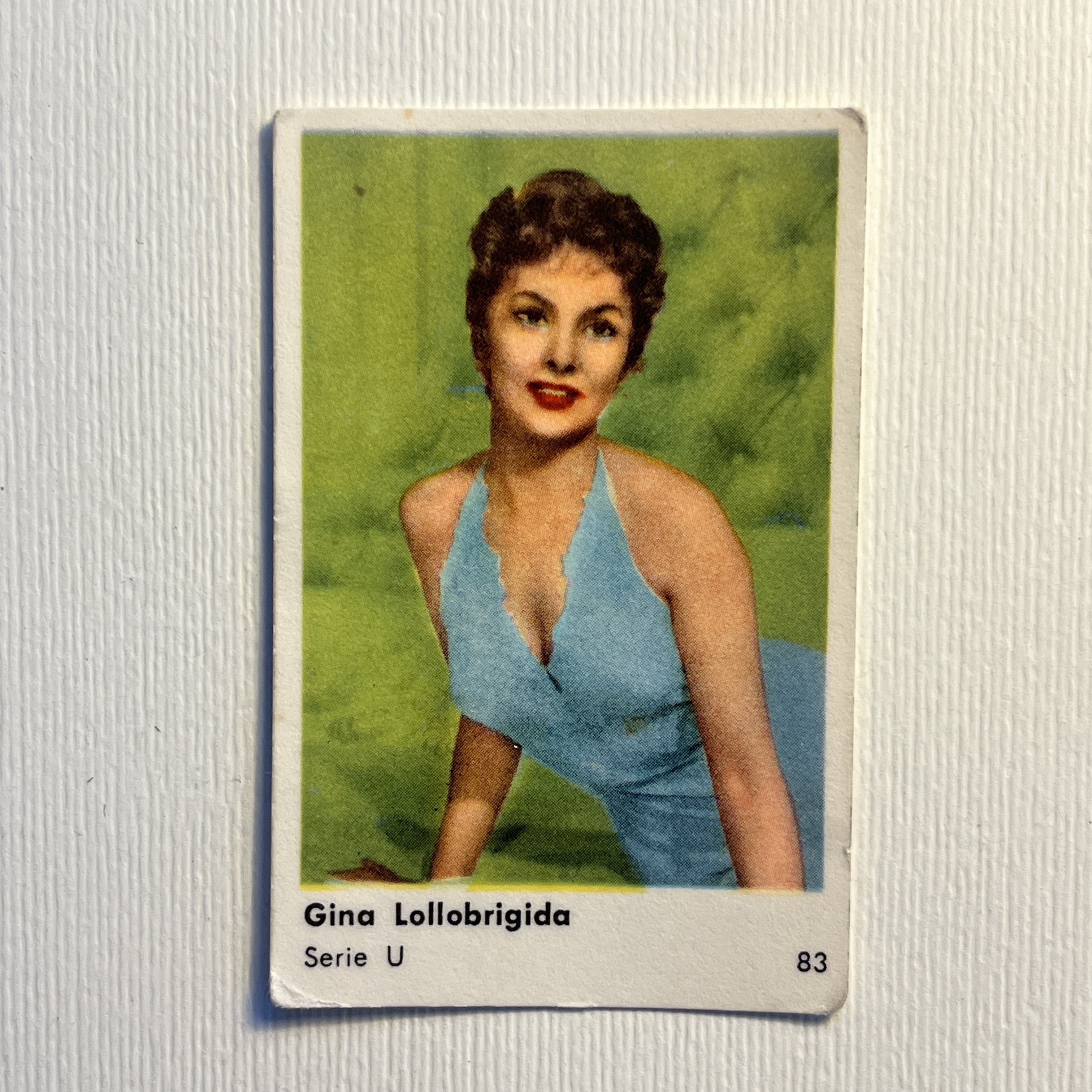 Gina Lollobrigida — Serie U #83