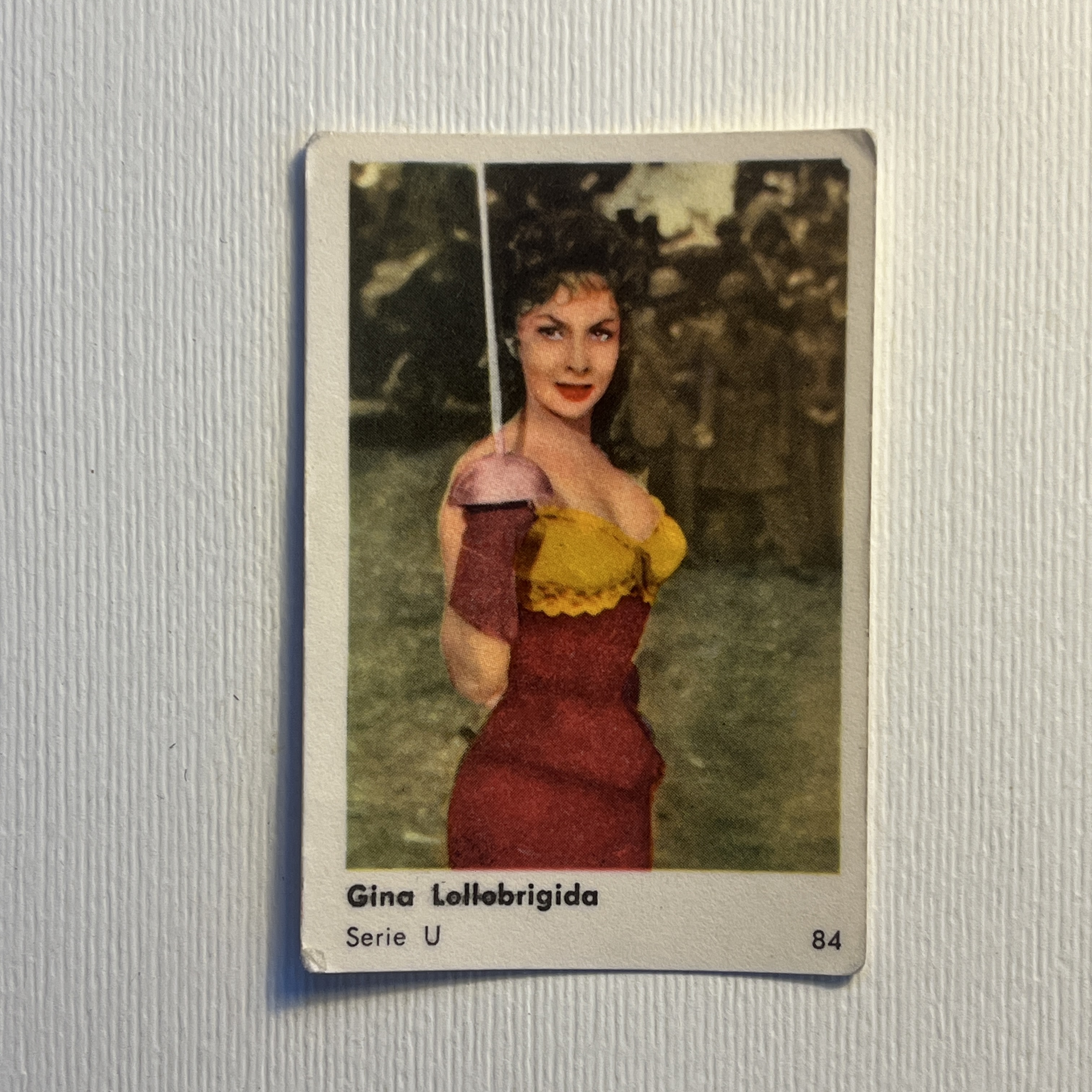 Gina Lollobrigida — Serie U #84