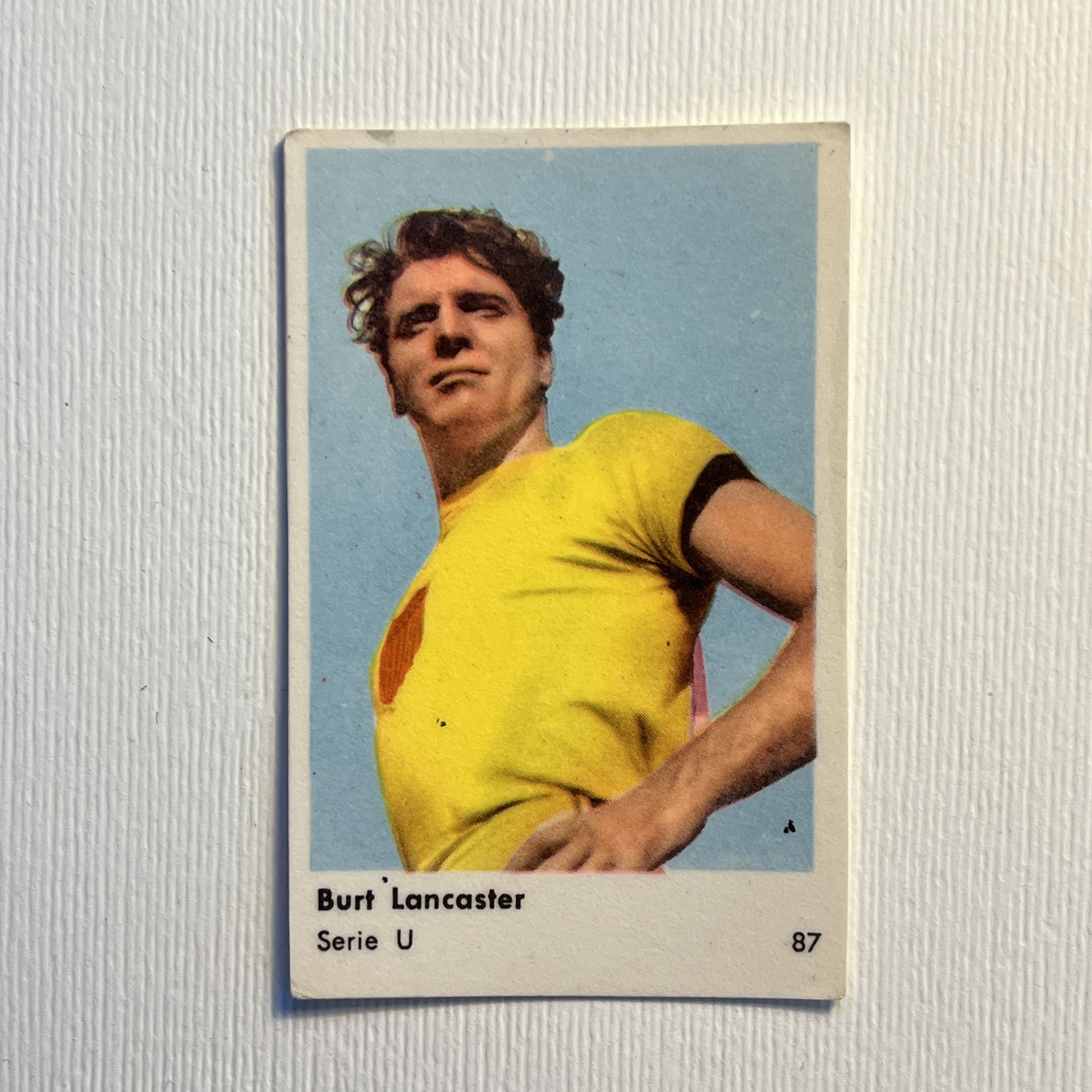 Burt Lancaster — Serie U #87