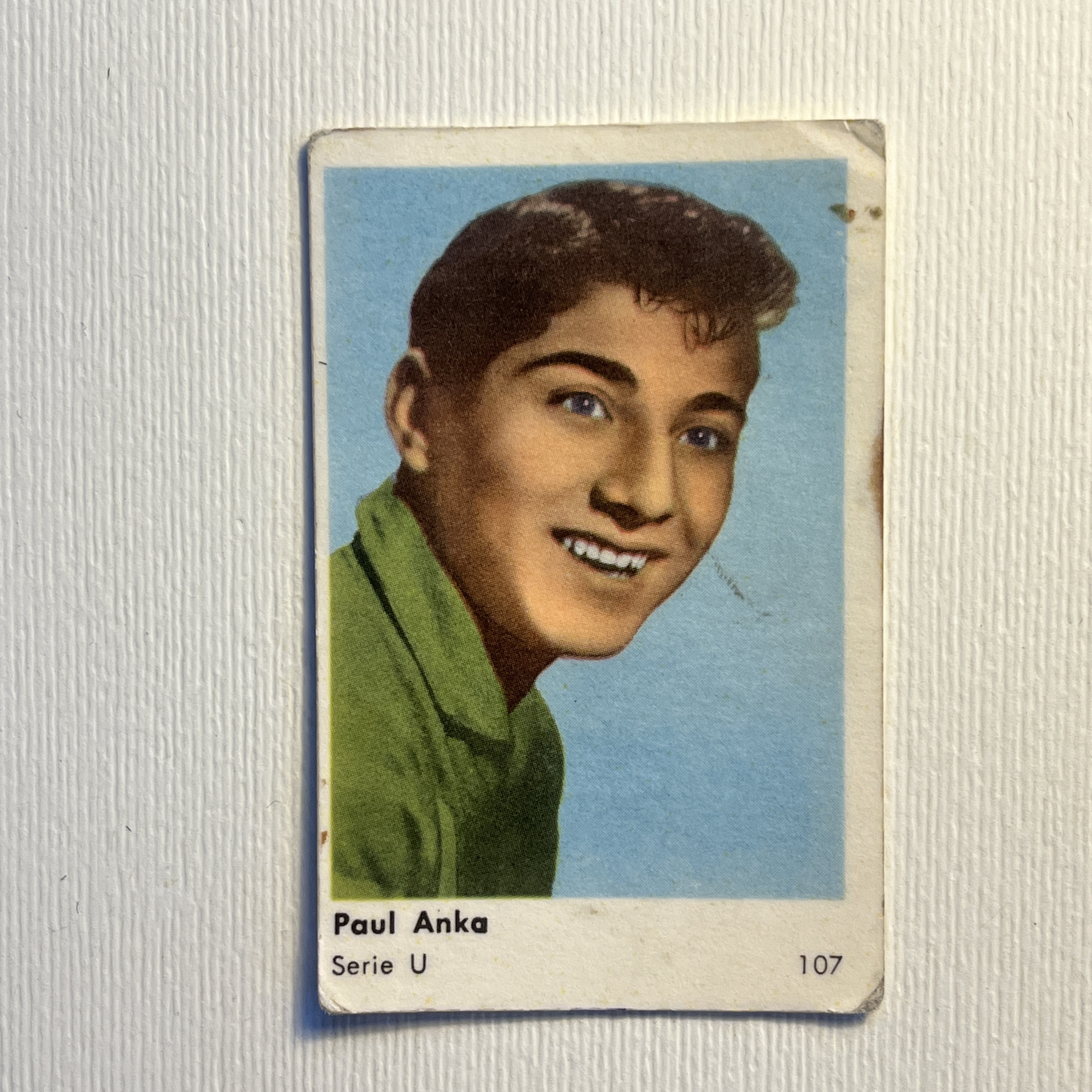 Paul Anka — Serie U #107