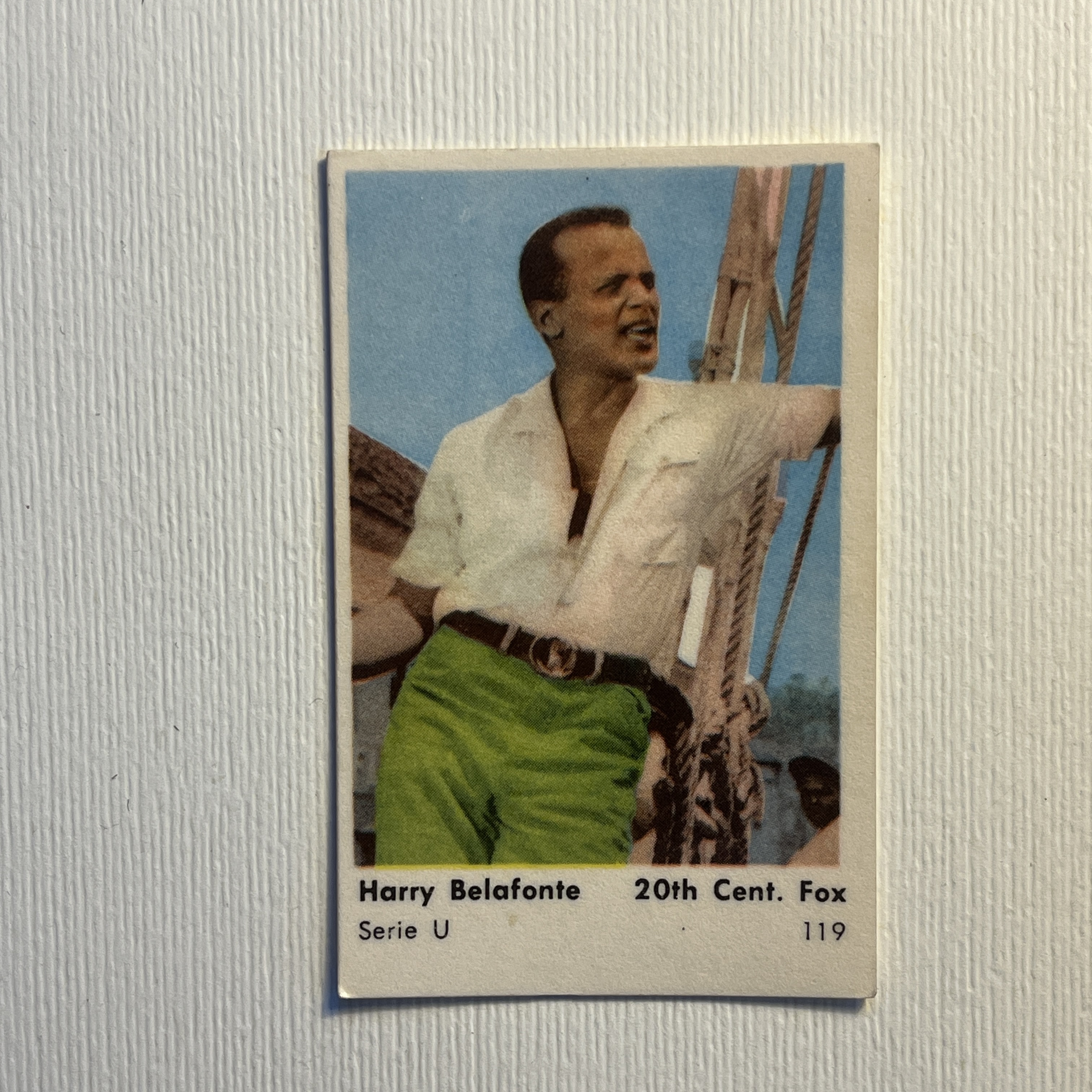 Harry Belafonte — Serie U #119