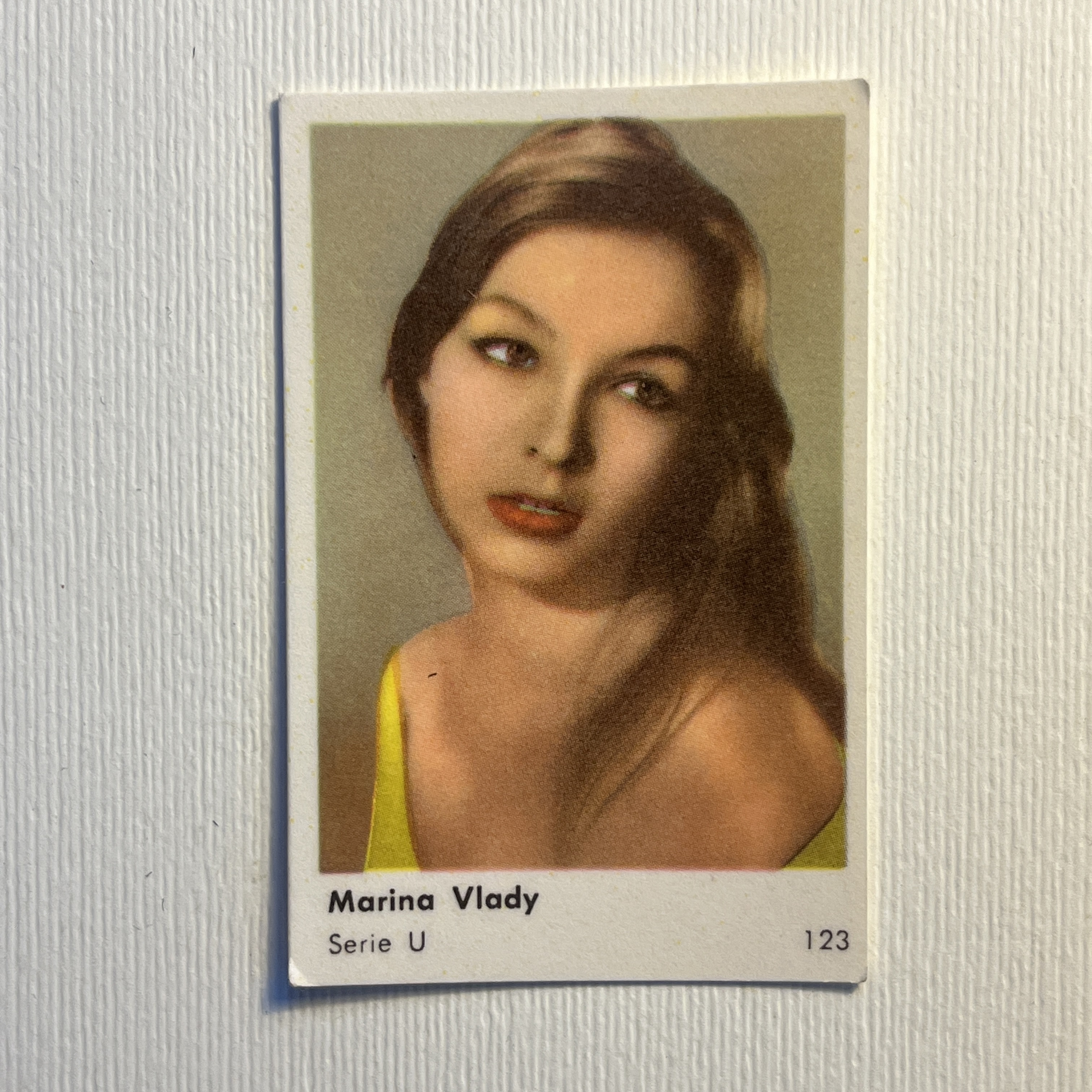 Marina Vlady — Serie U #123