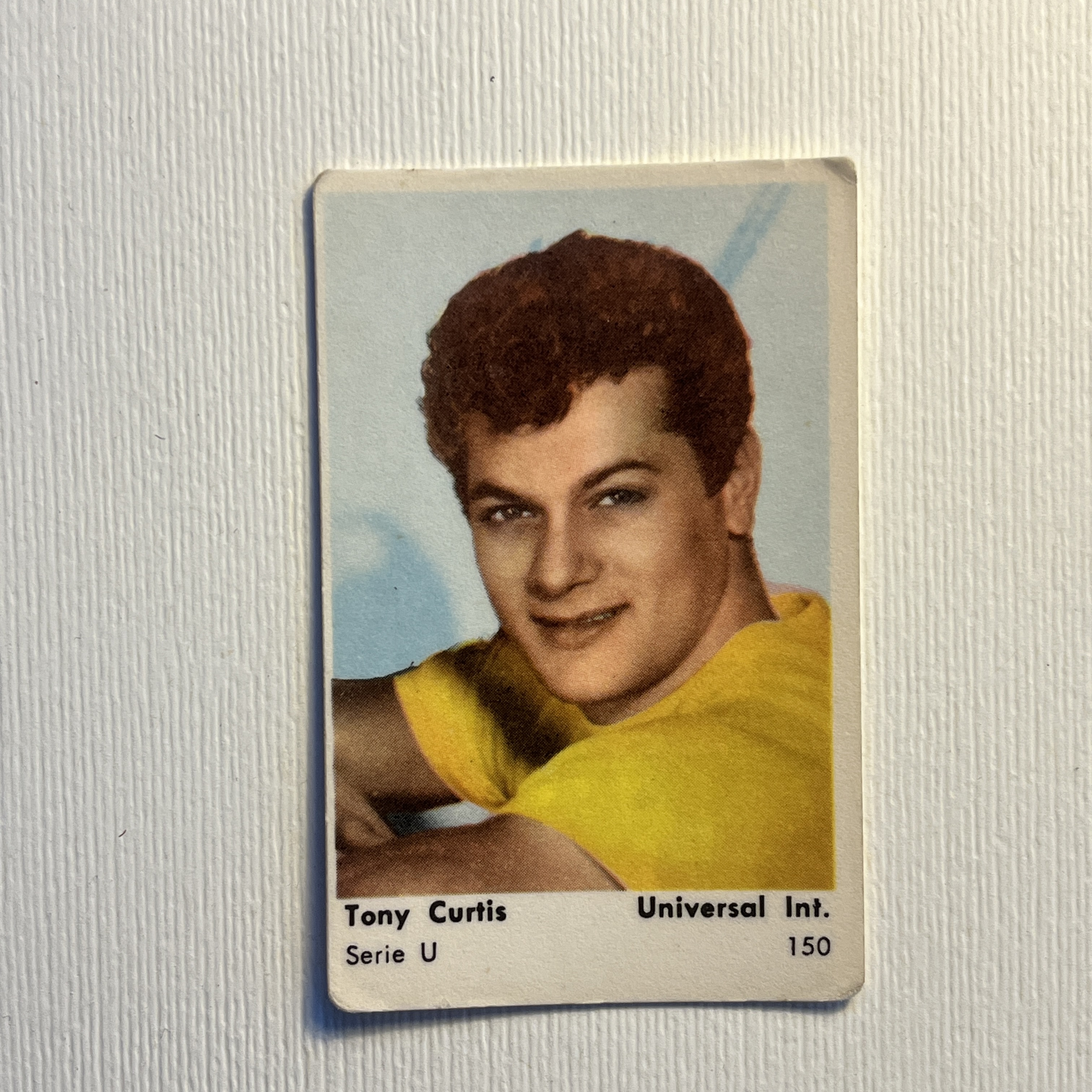 Tony Curtis — Serie U #150
