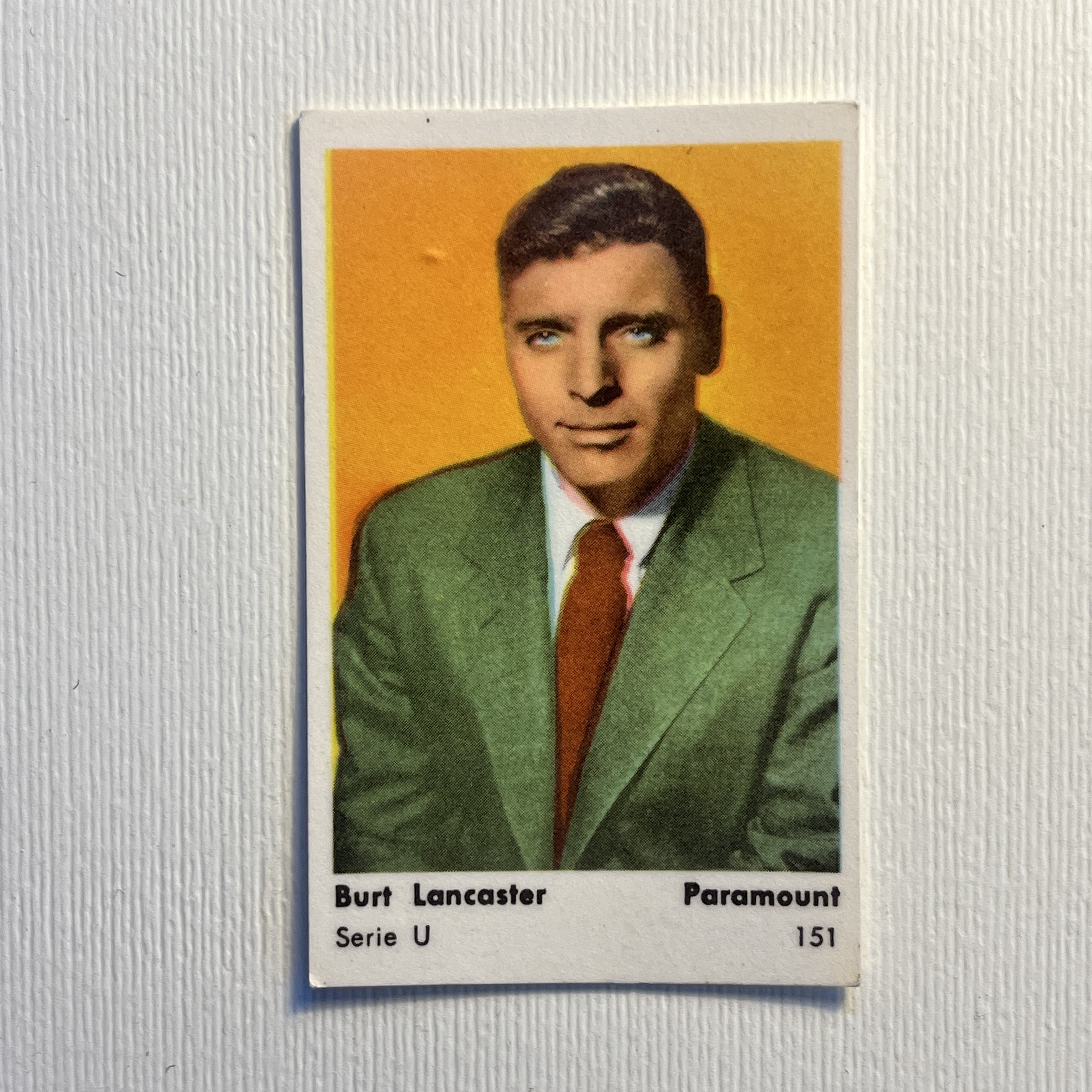 Burt Lancaster — Serie U #151