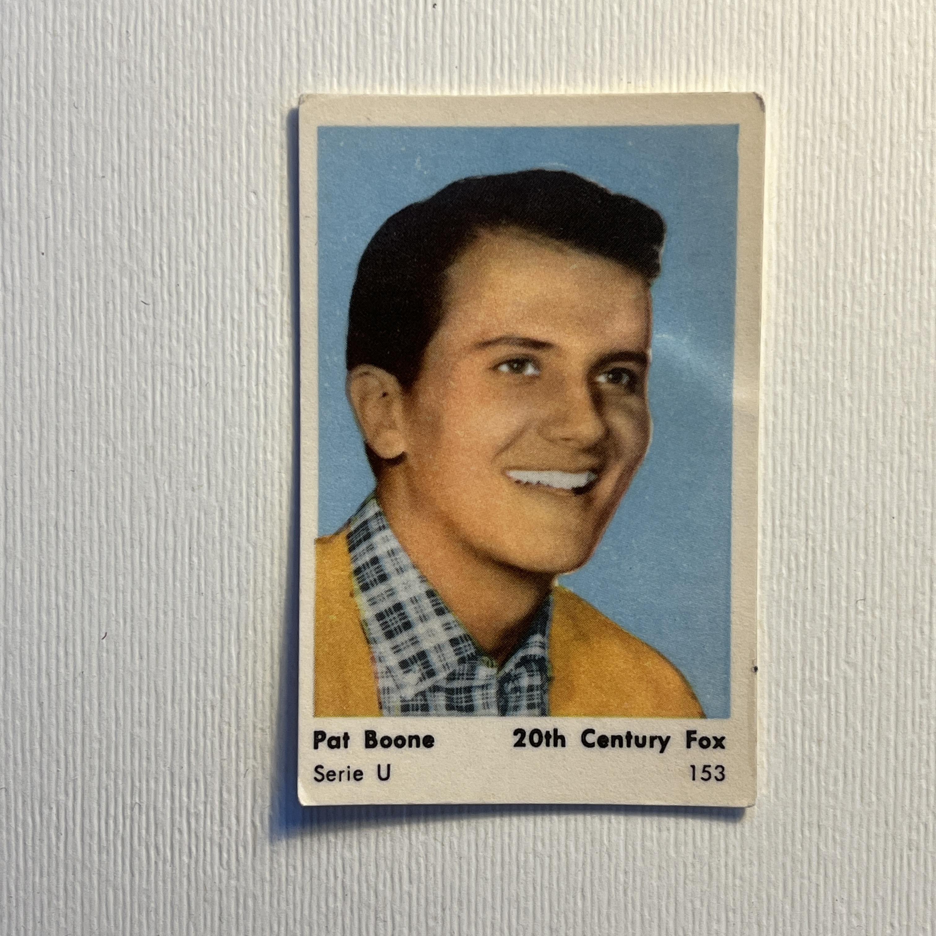 Pat Boone — Serie U #153