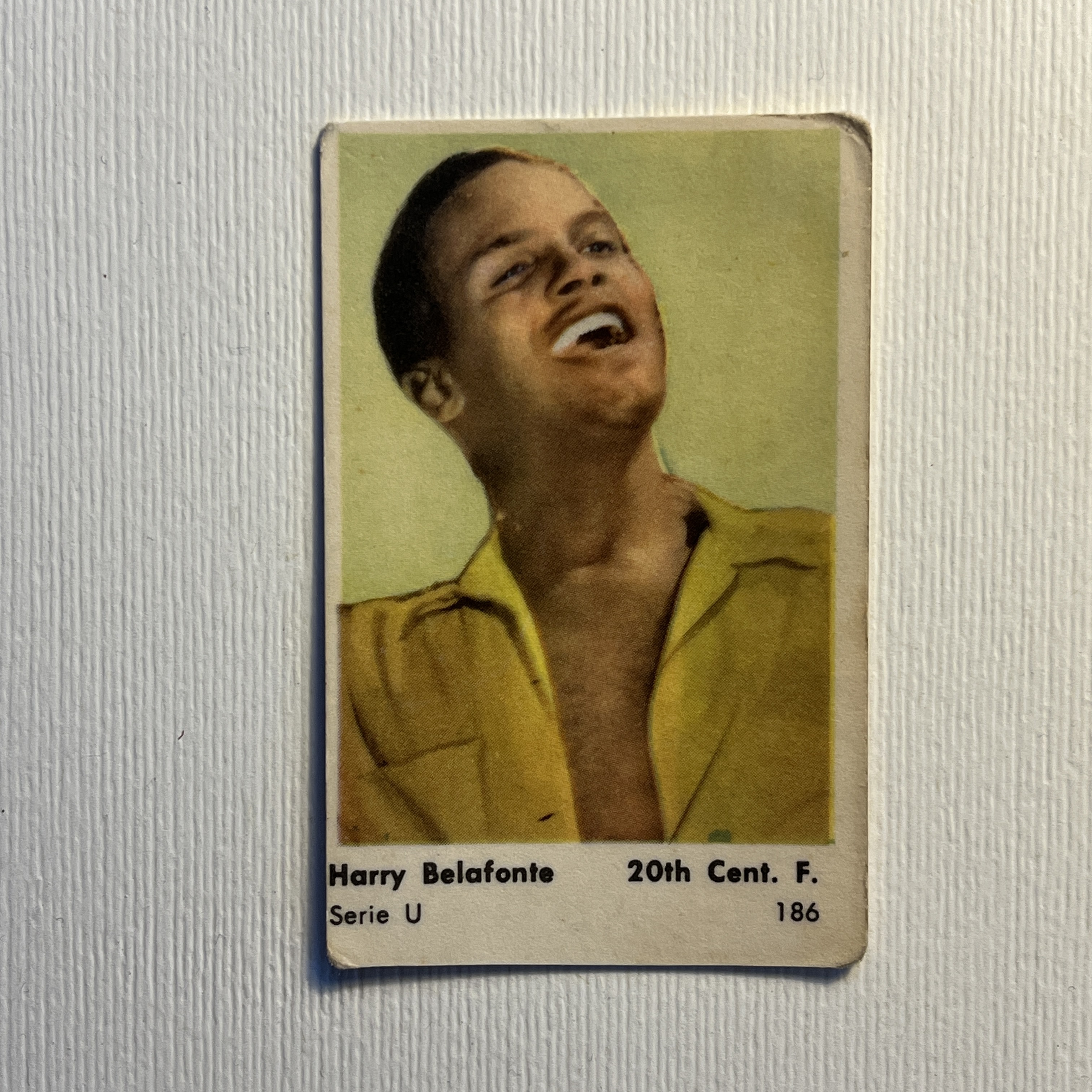 Harry Belafonte — Serie U #186