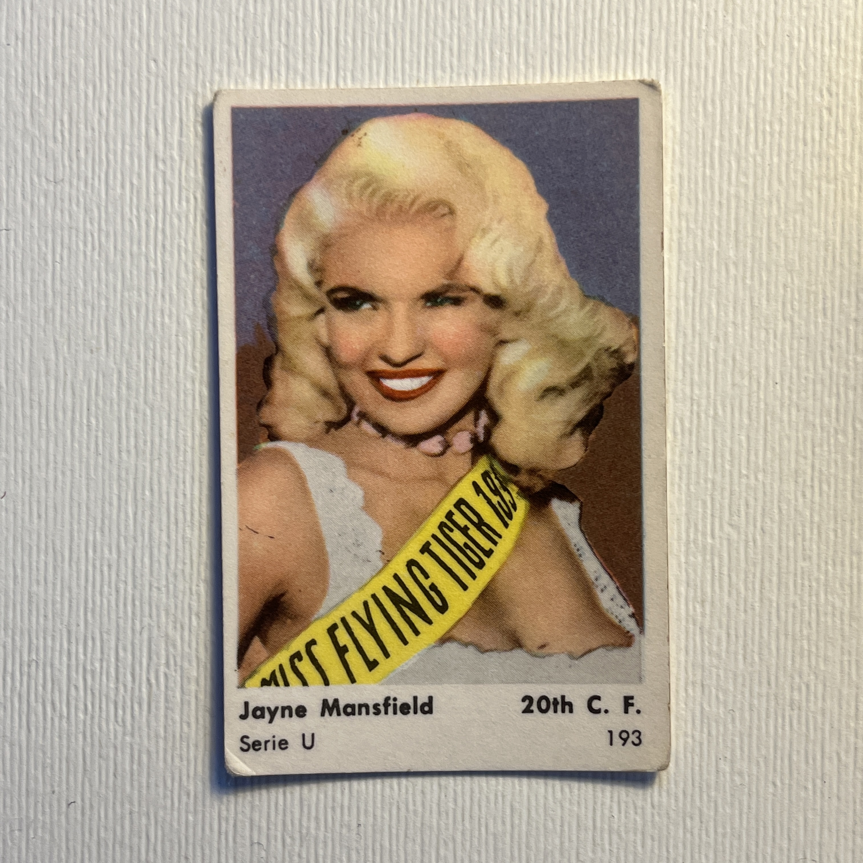 Jayne Mansfield — Serie U #193