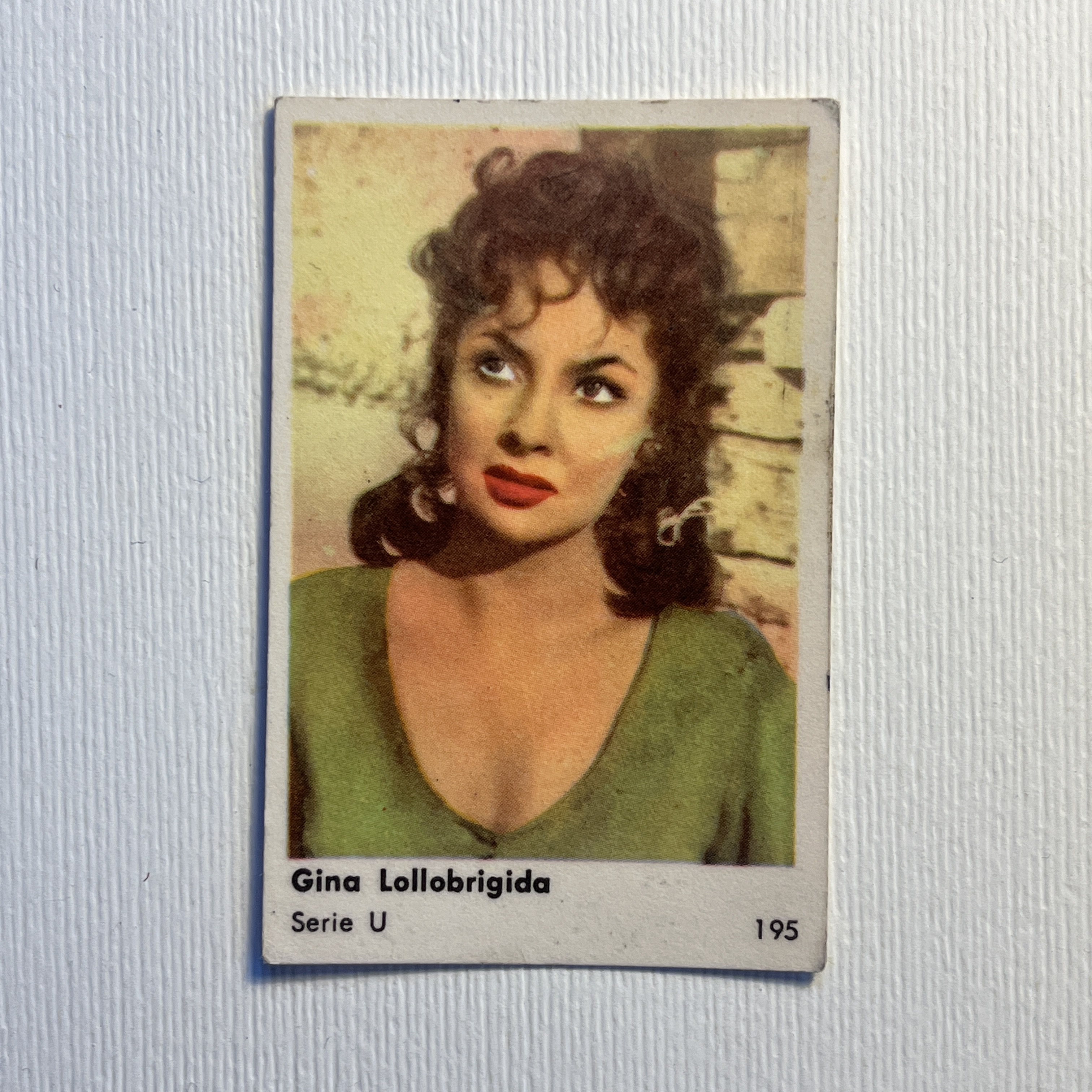 Gina Lollobrigida — Serie U #195