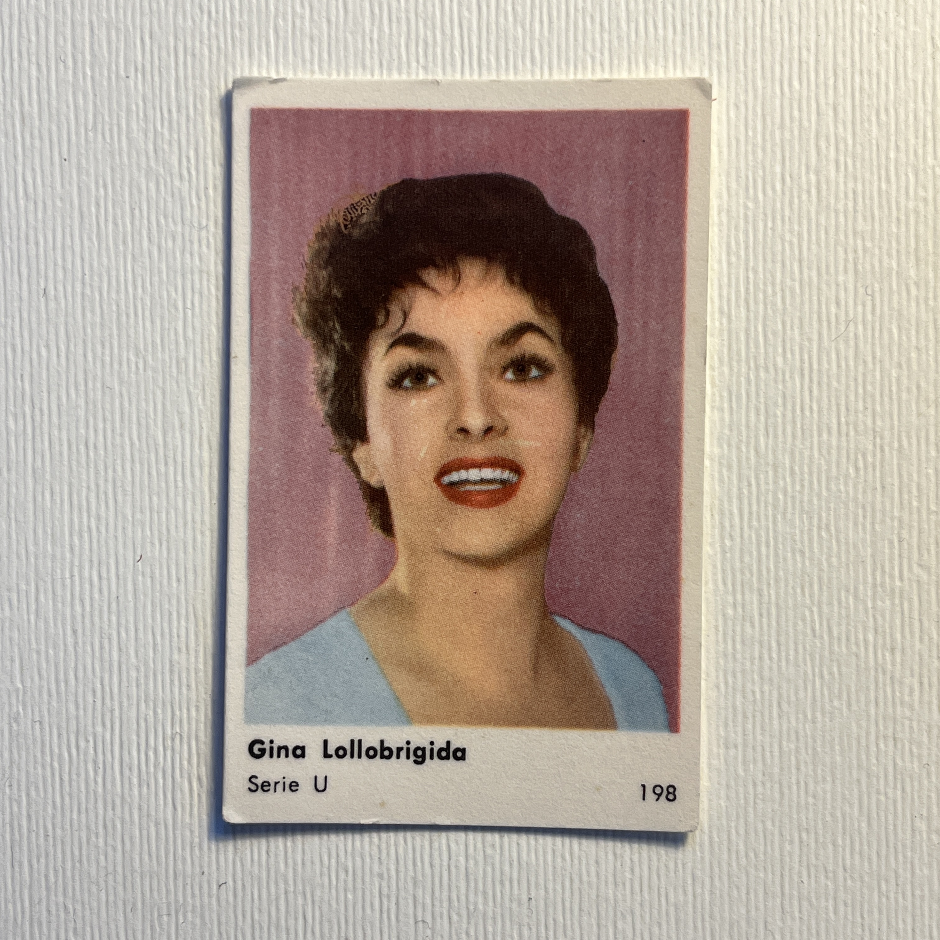 Gina Lollobrigida — Serie U #198