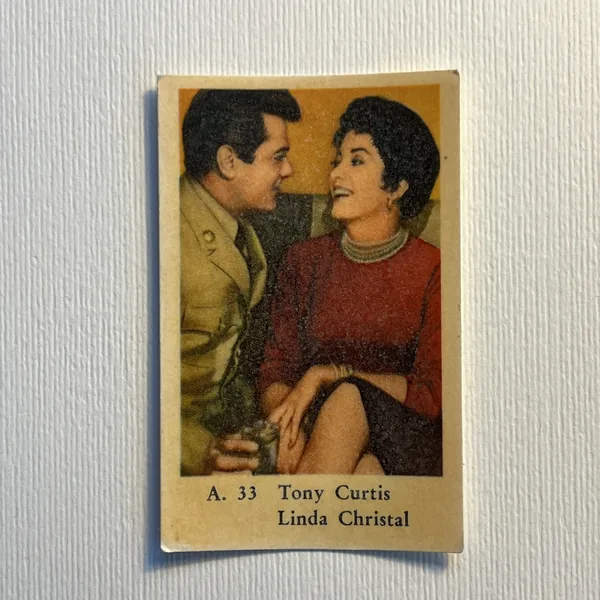 Tony Curtis - Linda Christal — A Set (A Serif) #33