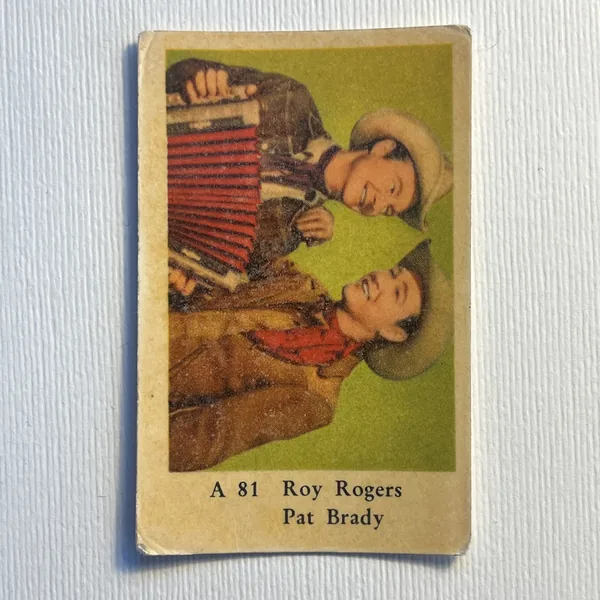 Roy Rogers - Pat Brady — A Set (A Serif) #81
