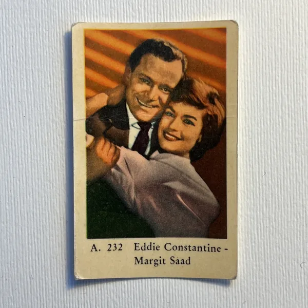 Eddie Constantine - Margit Saad — A Set (A Serif) #232