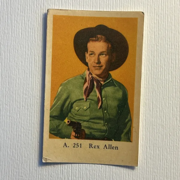 Rex Allen — A Set (A Serif) #251