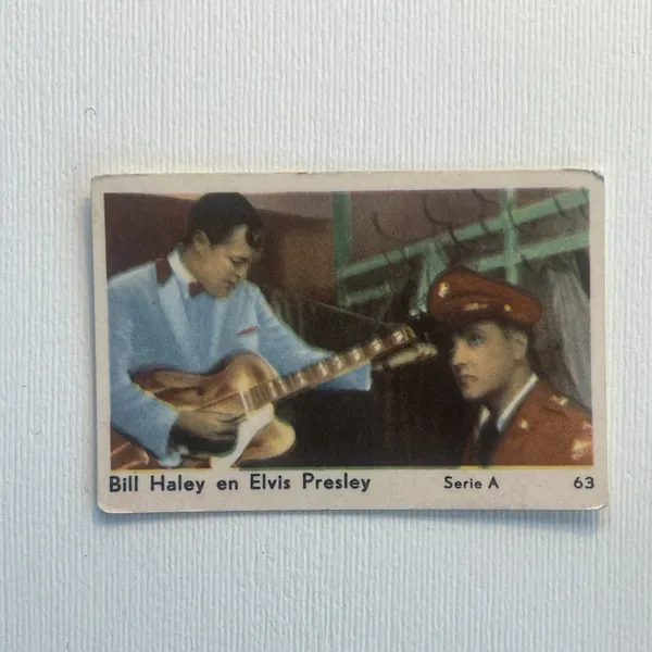 Bill Haley en Elvis Presley — Serie A #63