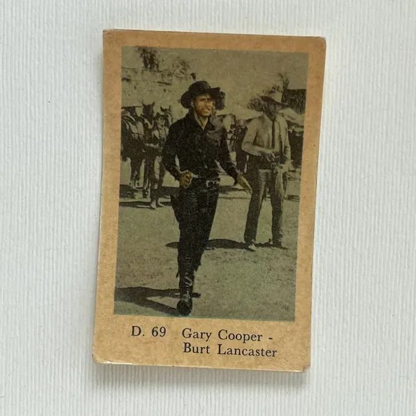 Gary Cooper - Burt Lancaster — D Set #69