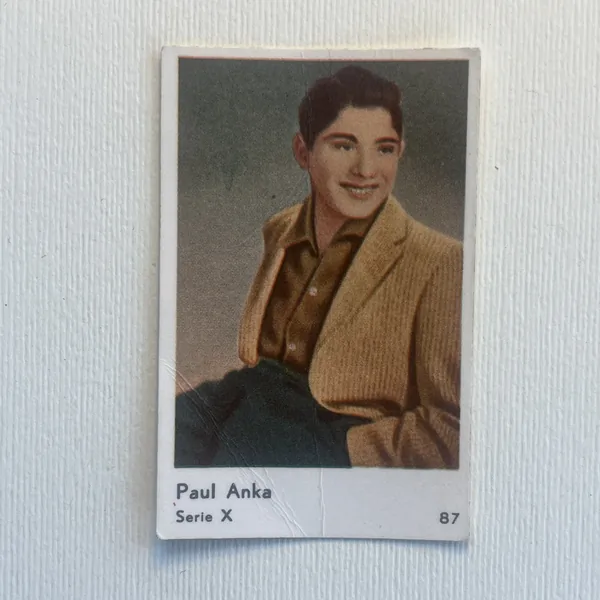 Paul Anka — Serie X #87