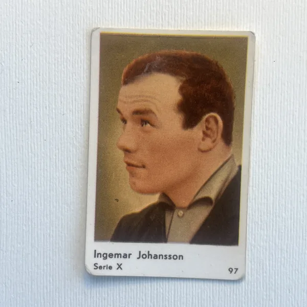 Ingemar Johansson — Serie X #97