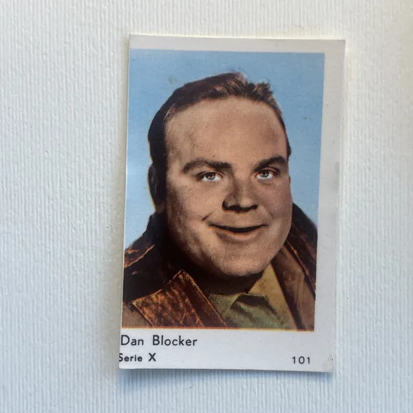 Dan Blocker — Serie X #101