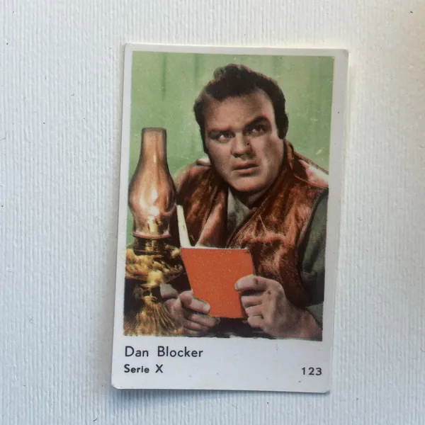 Dan Blocker — Serie X #123