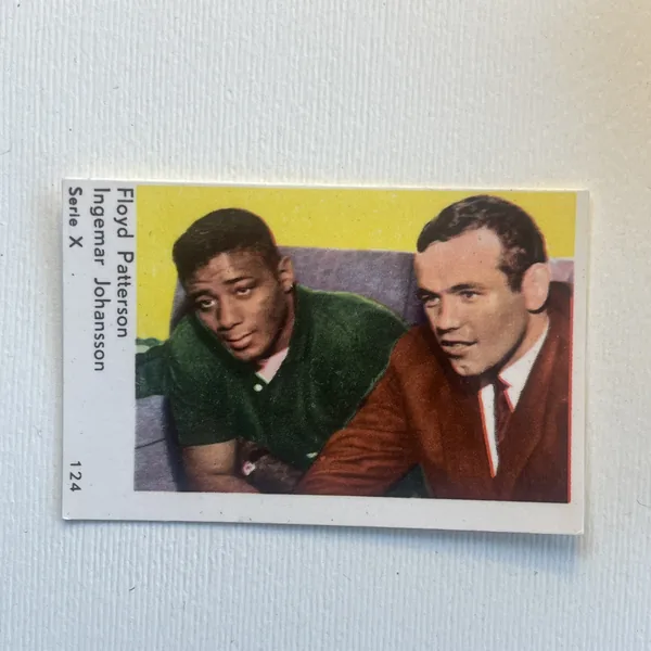 Floyd Patterson - Ingemar Johansson — Serie X #124