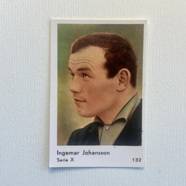 Ingemar Johansson — Serie X #132