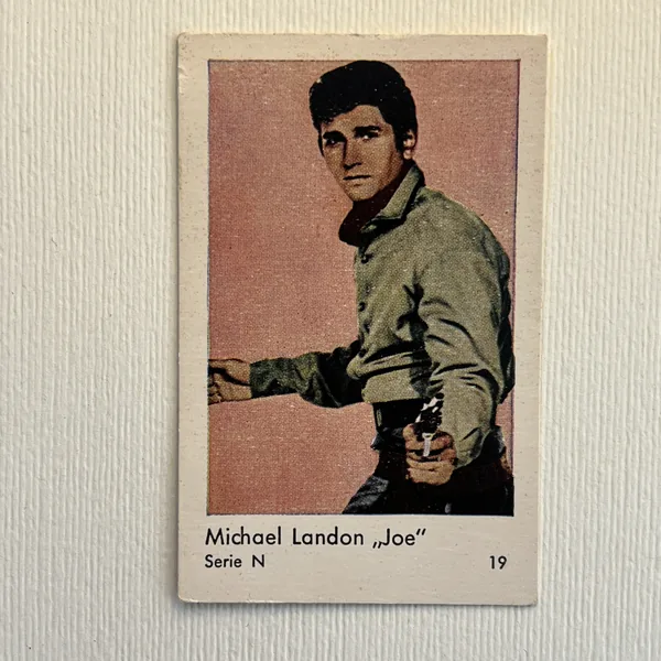 Michael Landon "Joe" — Serie N #19