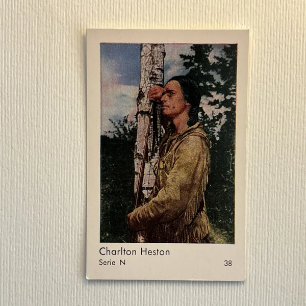 Charlton Heston — Serie N #38